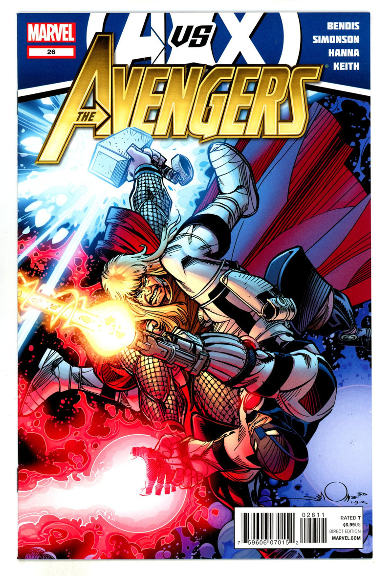 Avengers Vol 4 26  High Grade  (2012)  