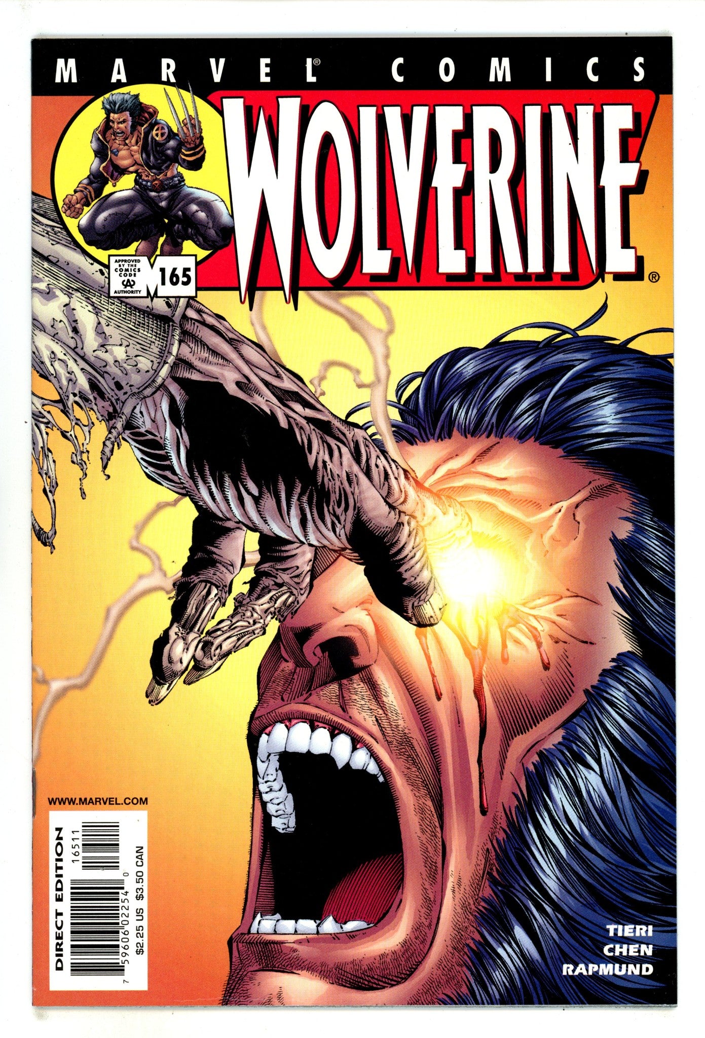 Wolverine Vol 2 165 NM- (9.2) (2001) 