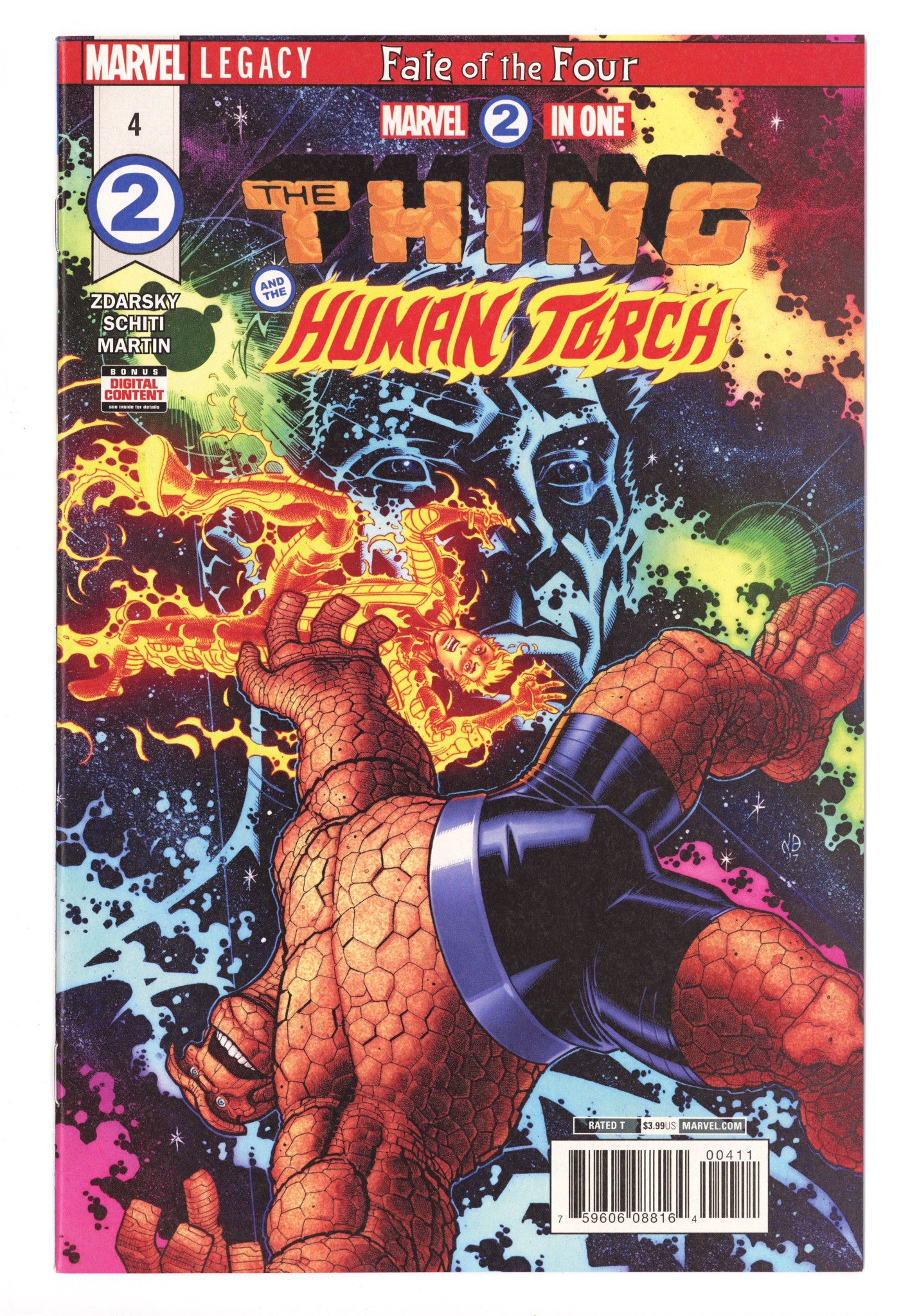 Marvel 2-in-One Vol 3 4 High Grade (2018) 