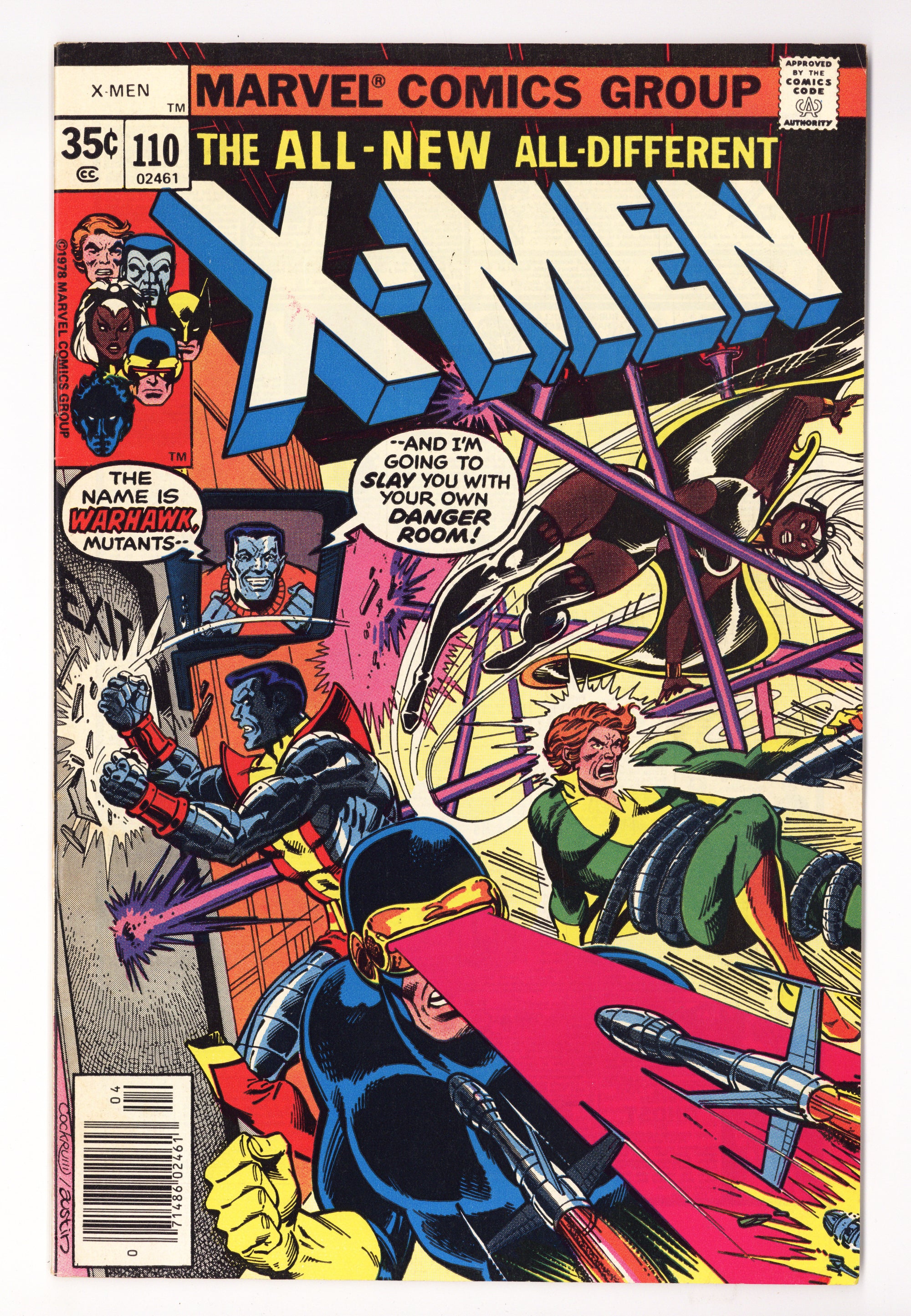 The X-Men Vol 1 110  FN+ (6.5)   (1978)        