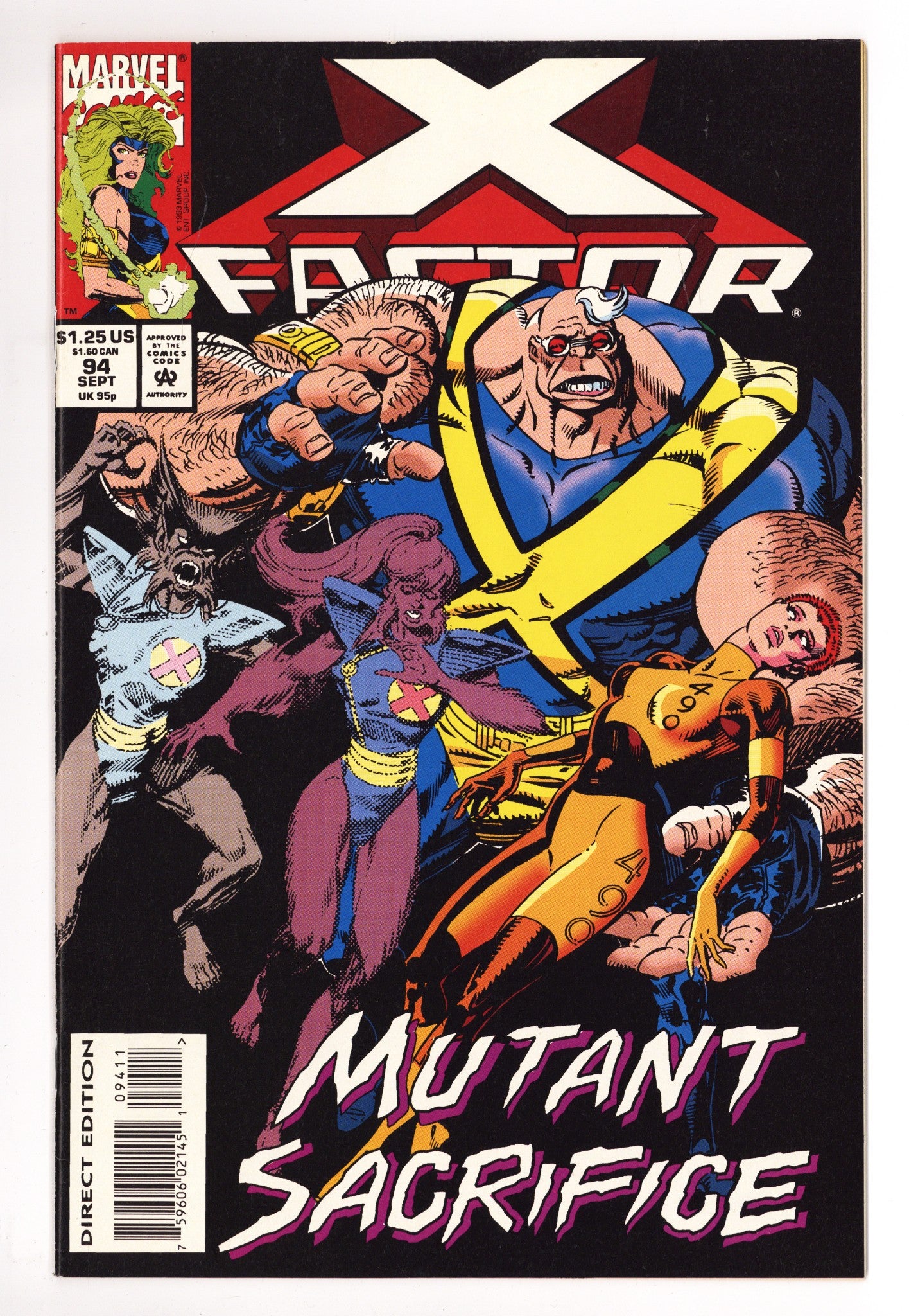 X-Factor Vol 1 94 High Grade (1993) 