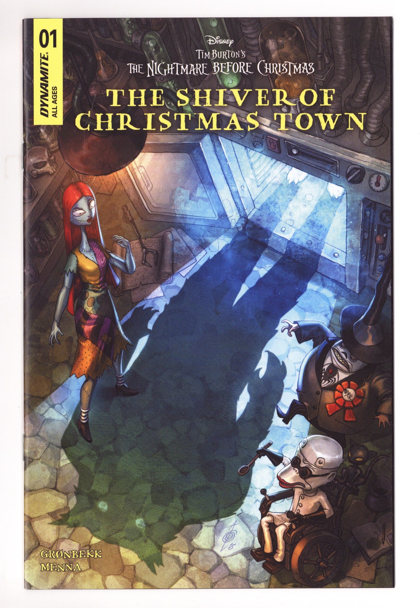 Tim Burtons The Nightmare Before Christmas The Shiver Of Christmas Town 1 Quah Variant (2025)
