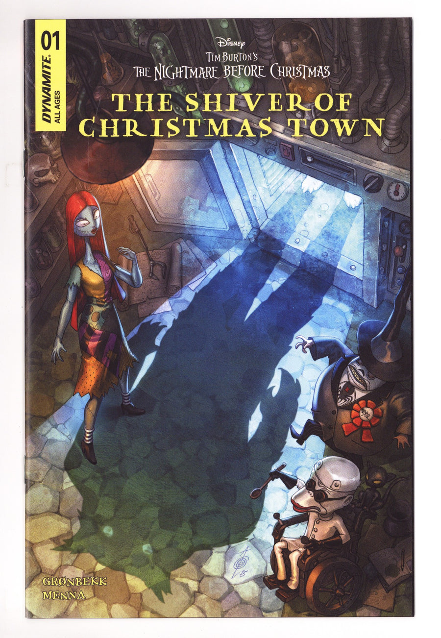 Tim Burtons The Nightmare Before Christmas The Shiver Of Christmas Town 1 Quah Variant (2025)