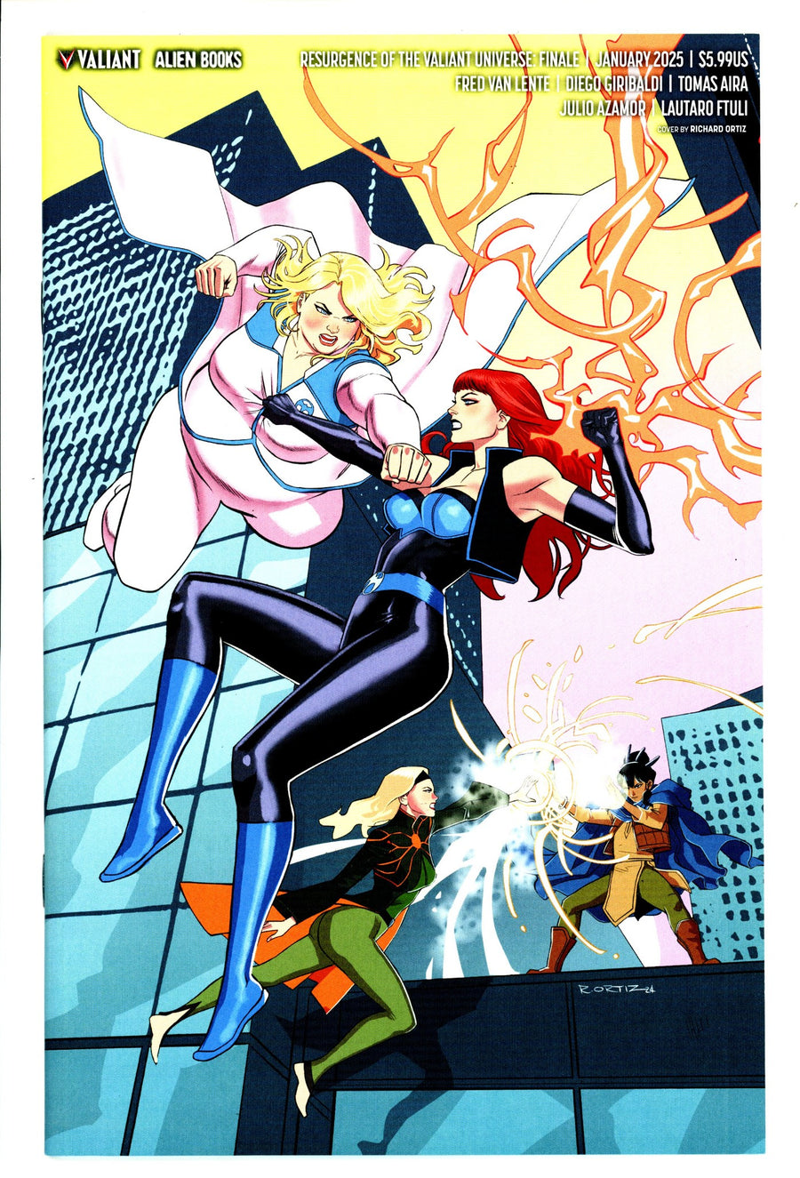 Resurgence Valiant Finale One Shot 1 Ortiz Virgin Variant (2025)