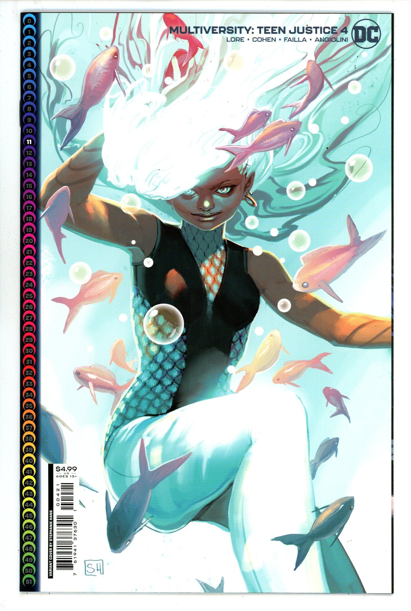 Multiversity: Teen Justice 4 High Grade (2022) Hans Variant 