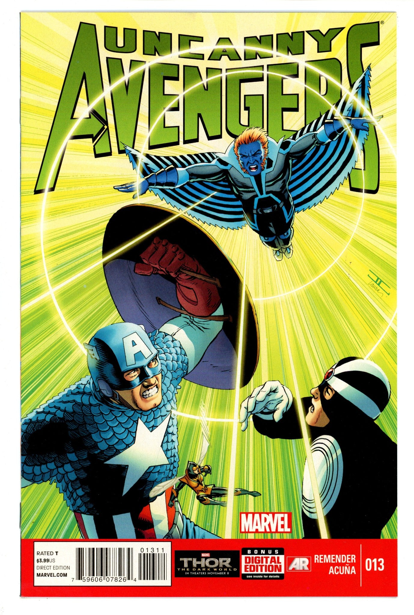 Uncanny Avengers Vol 1 13 High Grade (2013) 