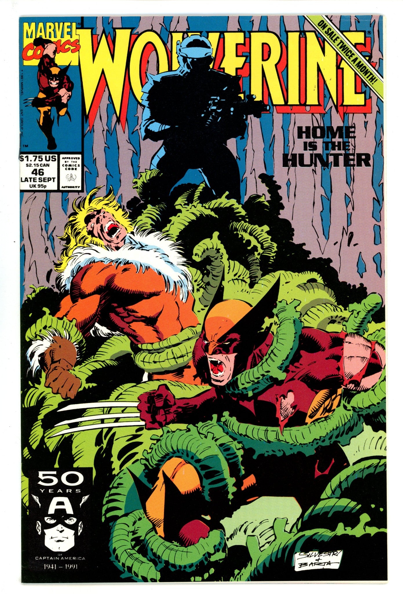 Wolverine Vol 2 46 High Grade (1991) 