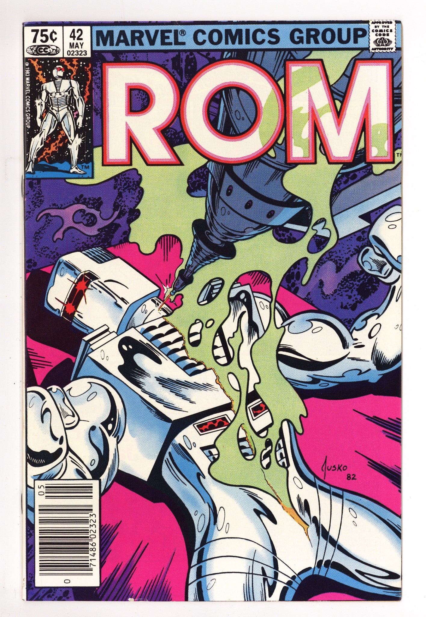 Rom Vol 1 42 Mid Grade (1983) Canadian Price Variant 