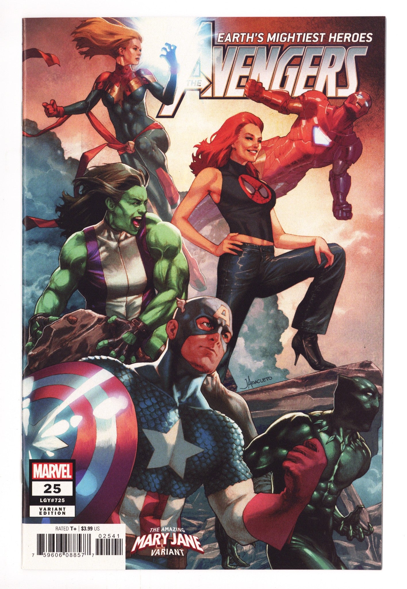 Avengers Vol 8 25 (725) High Grade (2019) Anacleto Variant 