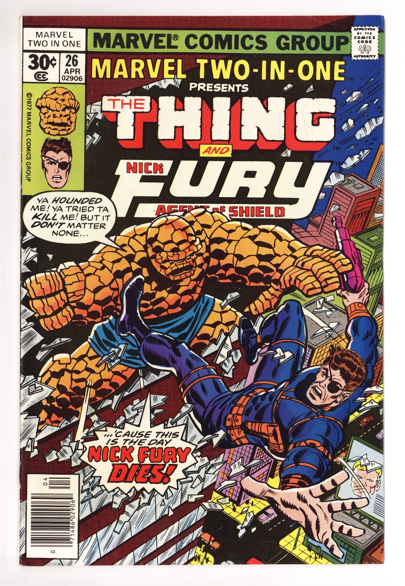 Marvel Two-in-One Vol 1 26 Mid Grade (1977) 