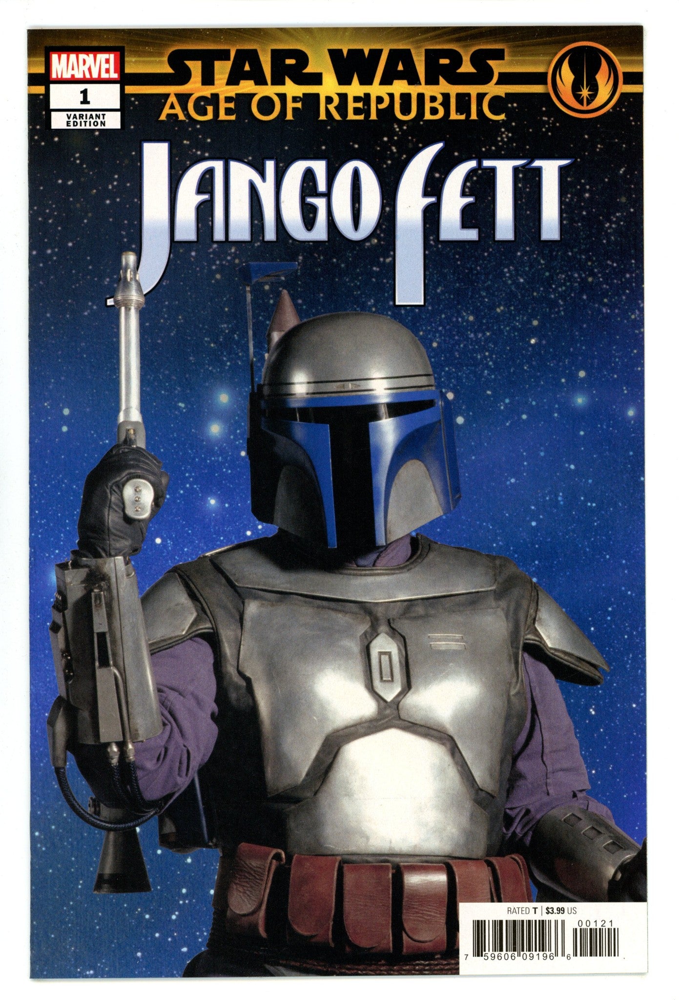 Star Wars: Age of Republic - Jango Fett 1 NM- (9.2) (2019) Photo Variant 