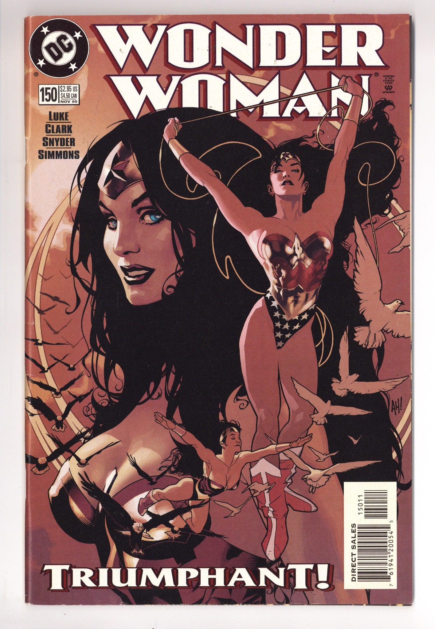 Wonder Woman Vol 2 150 Mid Grade (1999) 