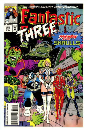 Fantastic Four Vol 1 382  Mid Grade   (1993)