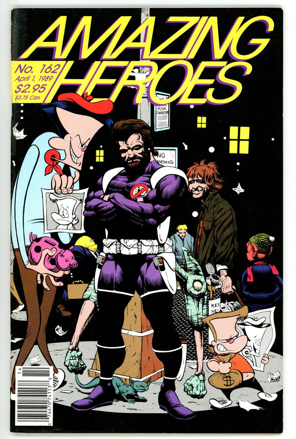 Amazing Heroes 162 Mid Grade (1989)