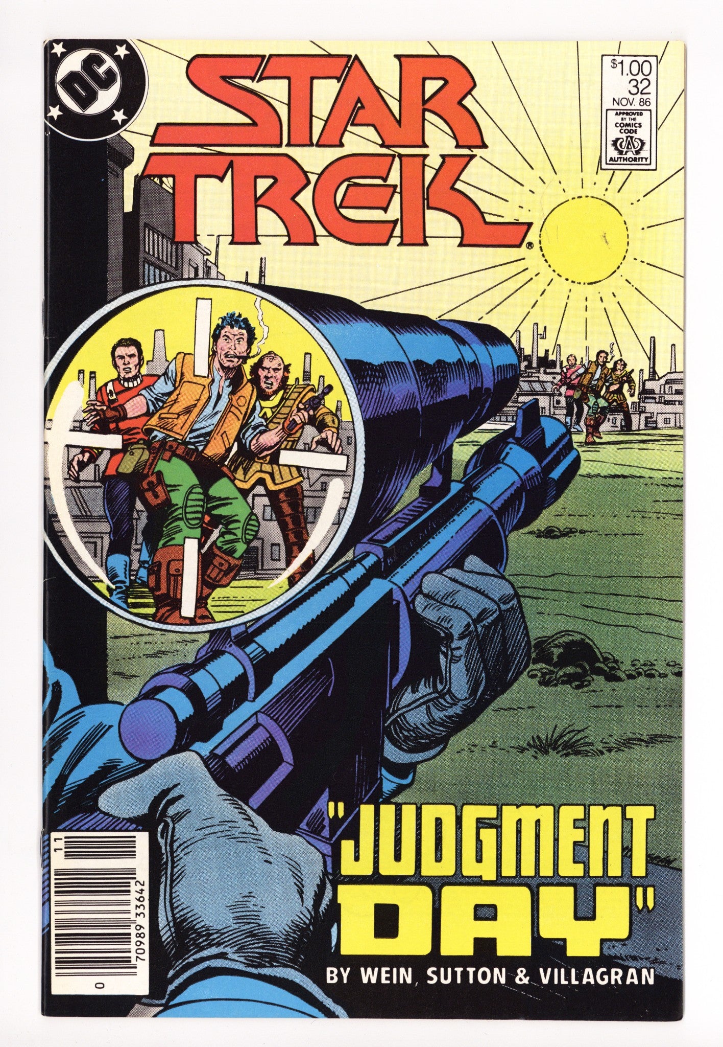 Star Trek Vol 1 32 VF (8.0) (1986) Canadian Price Variant 