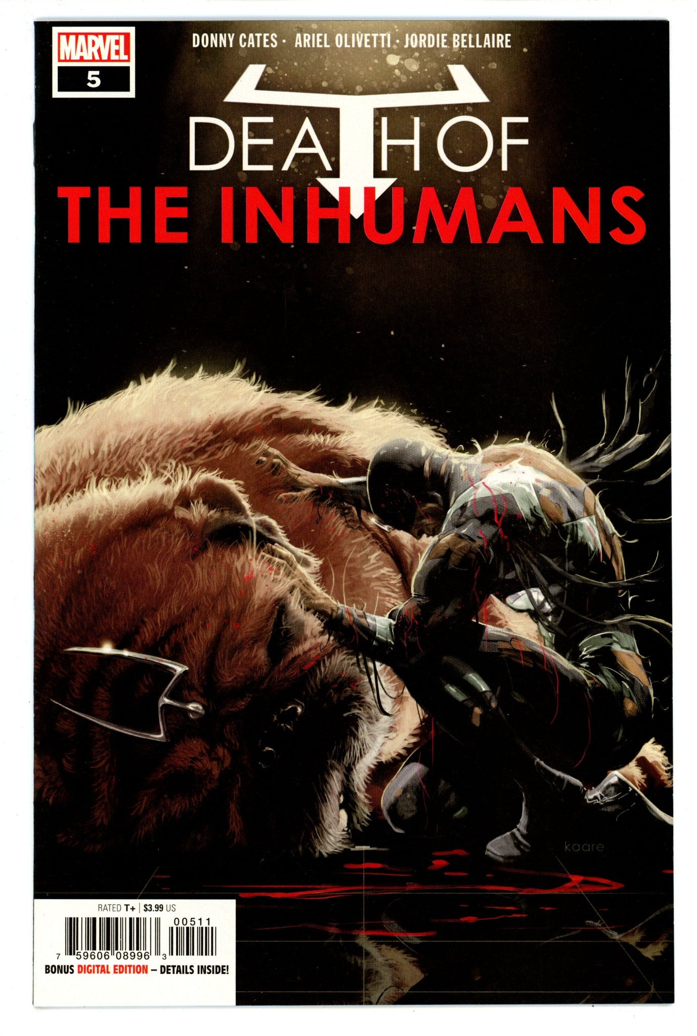 Death of the Inhumans 4 High Grade (2018) 