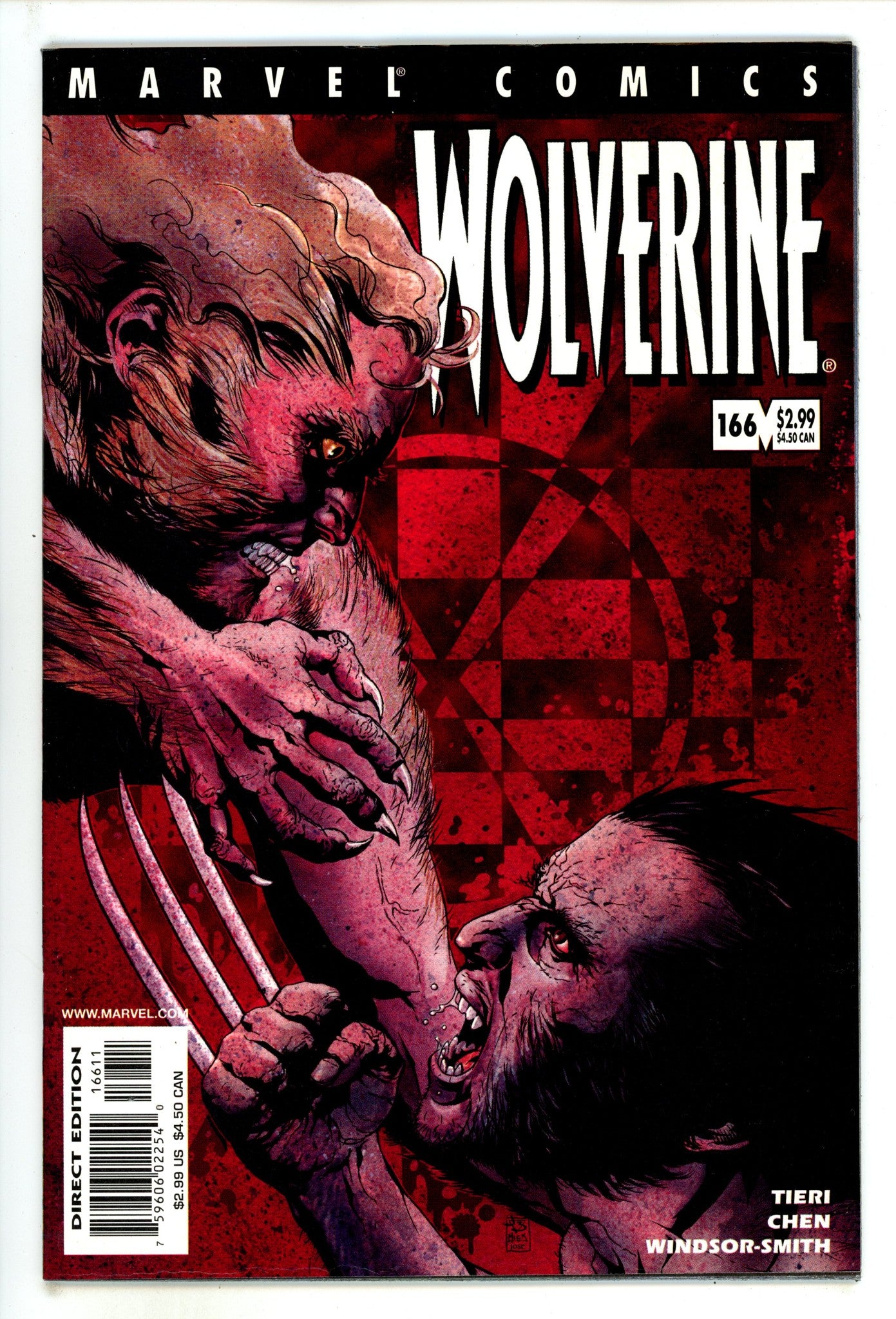 Wolverine Vol 2 166 NM- (9.2) (2001) 