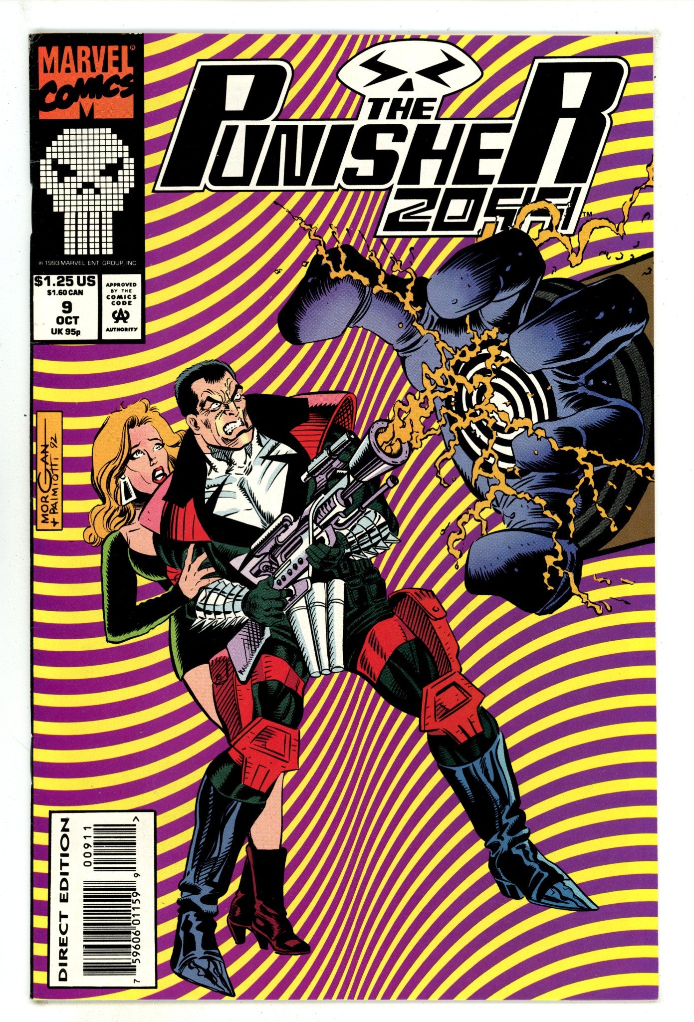 Punisher 2099 Vol 1 9 Mid Grade (1993) 