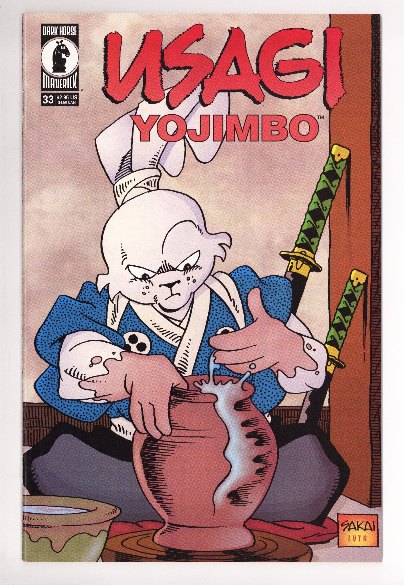 Usagi Yojimbo Vol 3 33 Mid Grade (1999) 