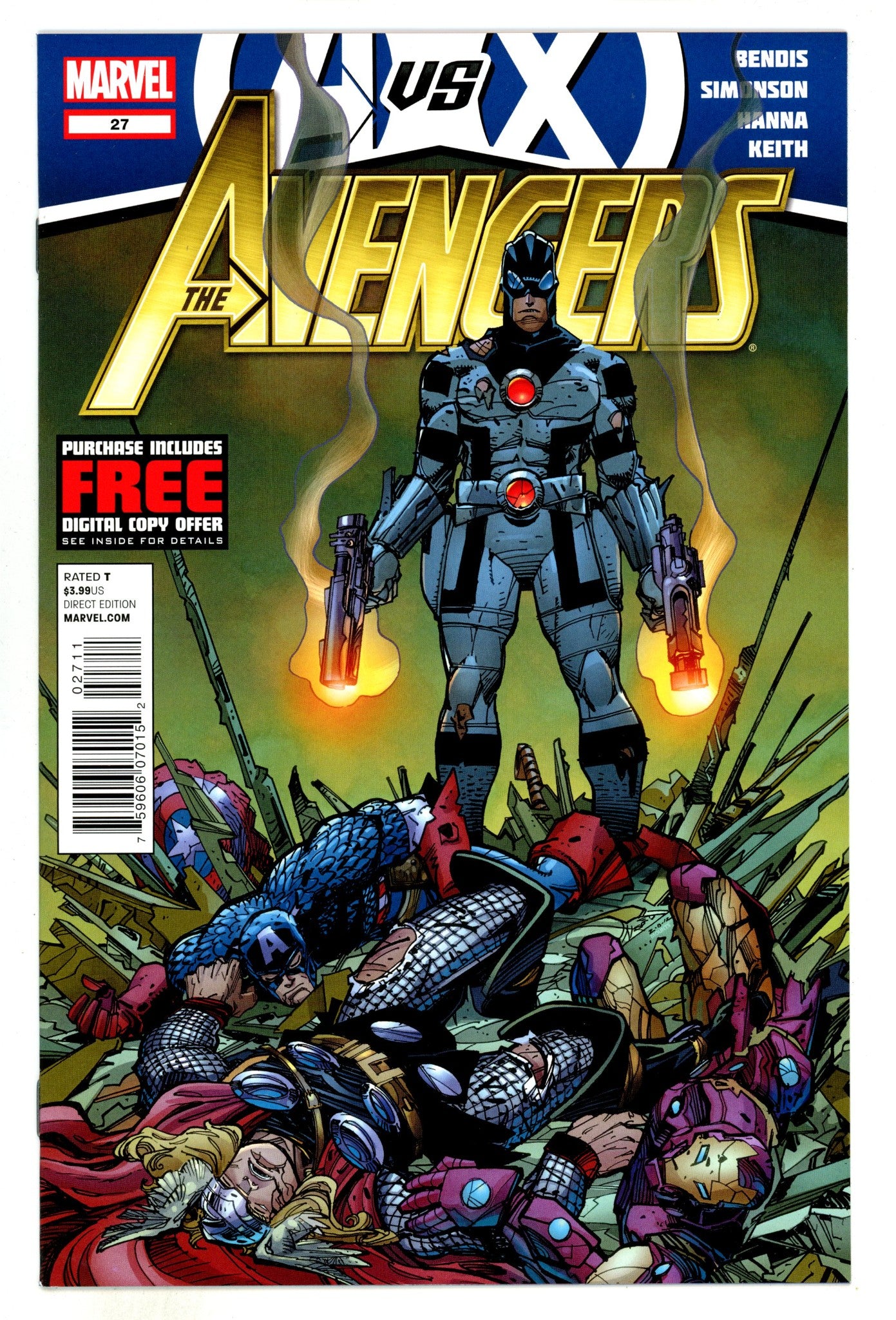Avengers Vol 4 27  High Grade  (2012)  
