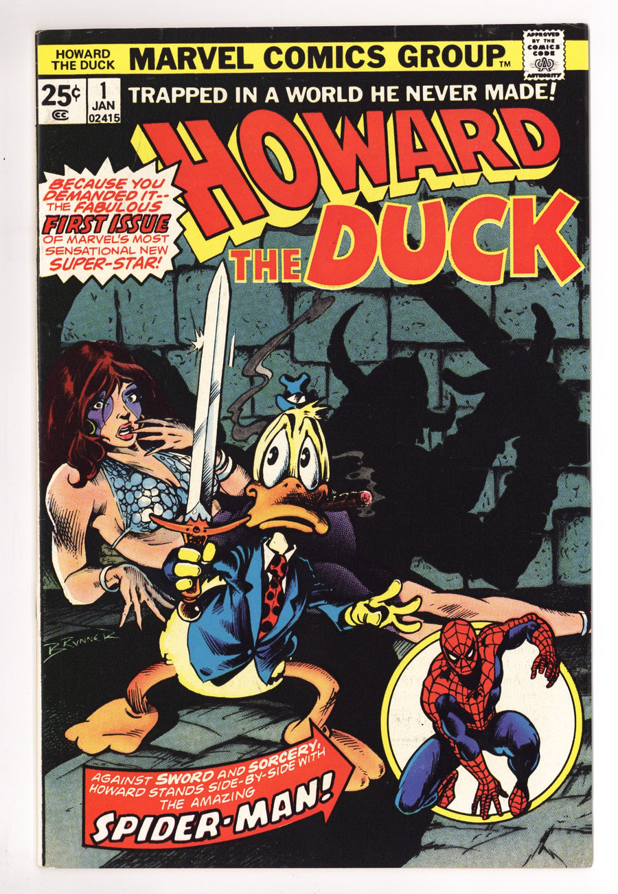 Howard the Duck Vol 1 1 VF+ (8.5) (1976) 