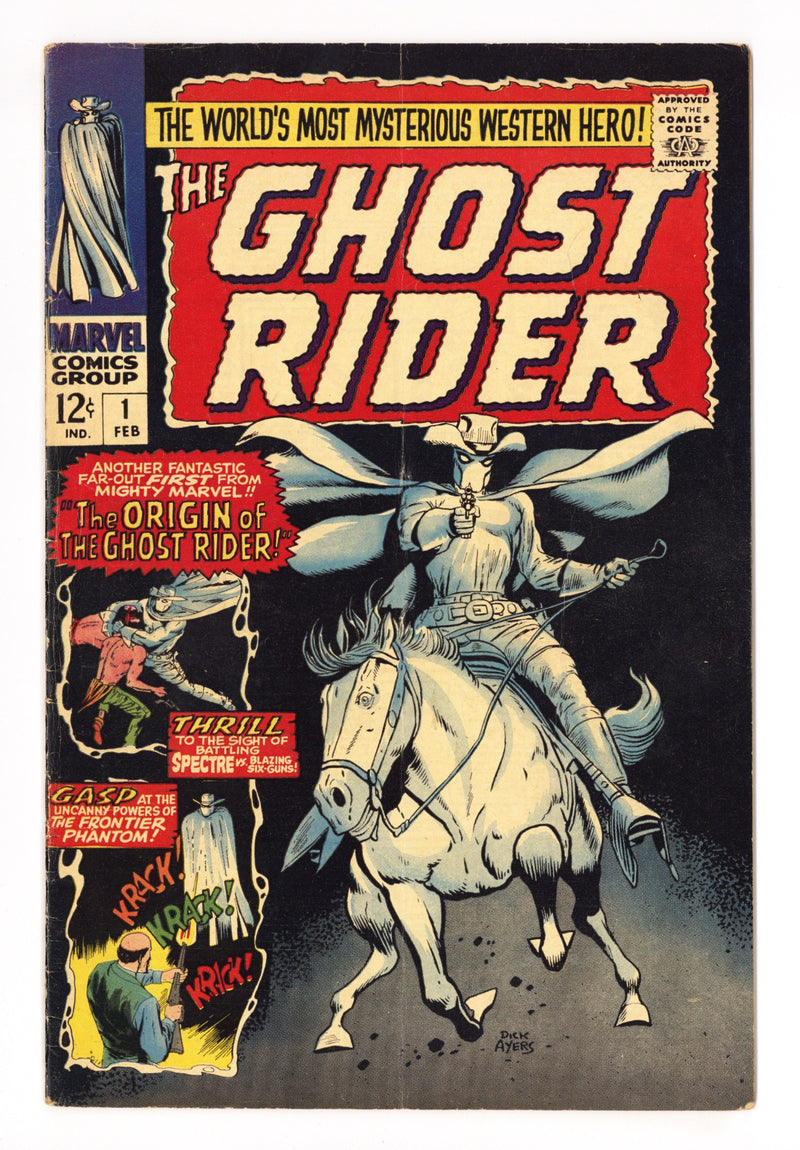 The Ghost Rider 1 VG (4.0) (1967) 