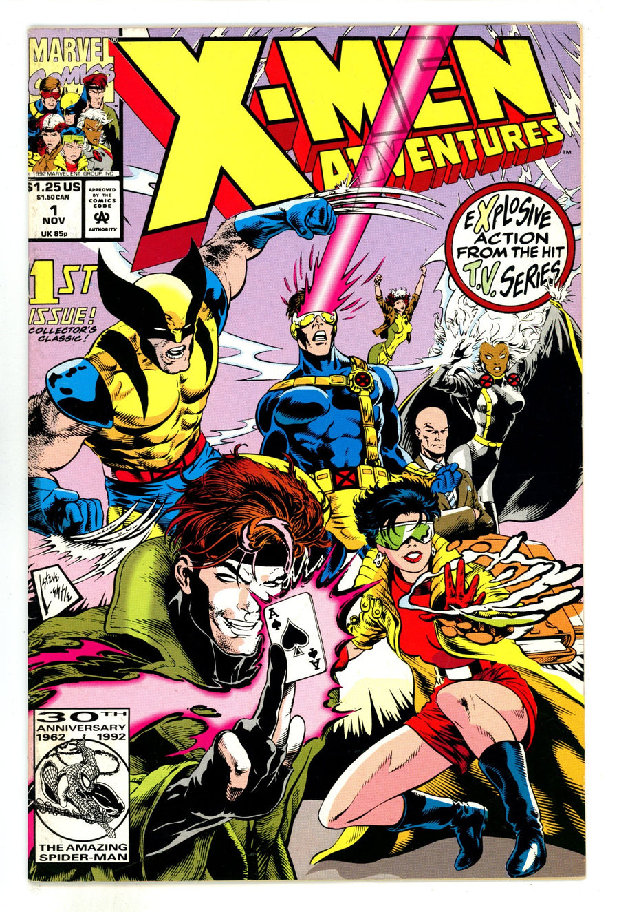 X-Men Adventures Vol 1 1 VG+ (4.5) (1992) 