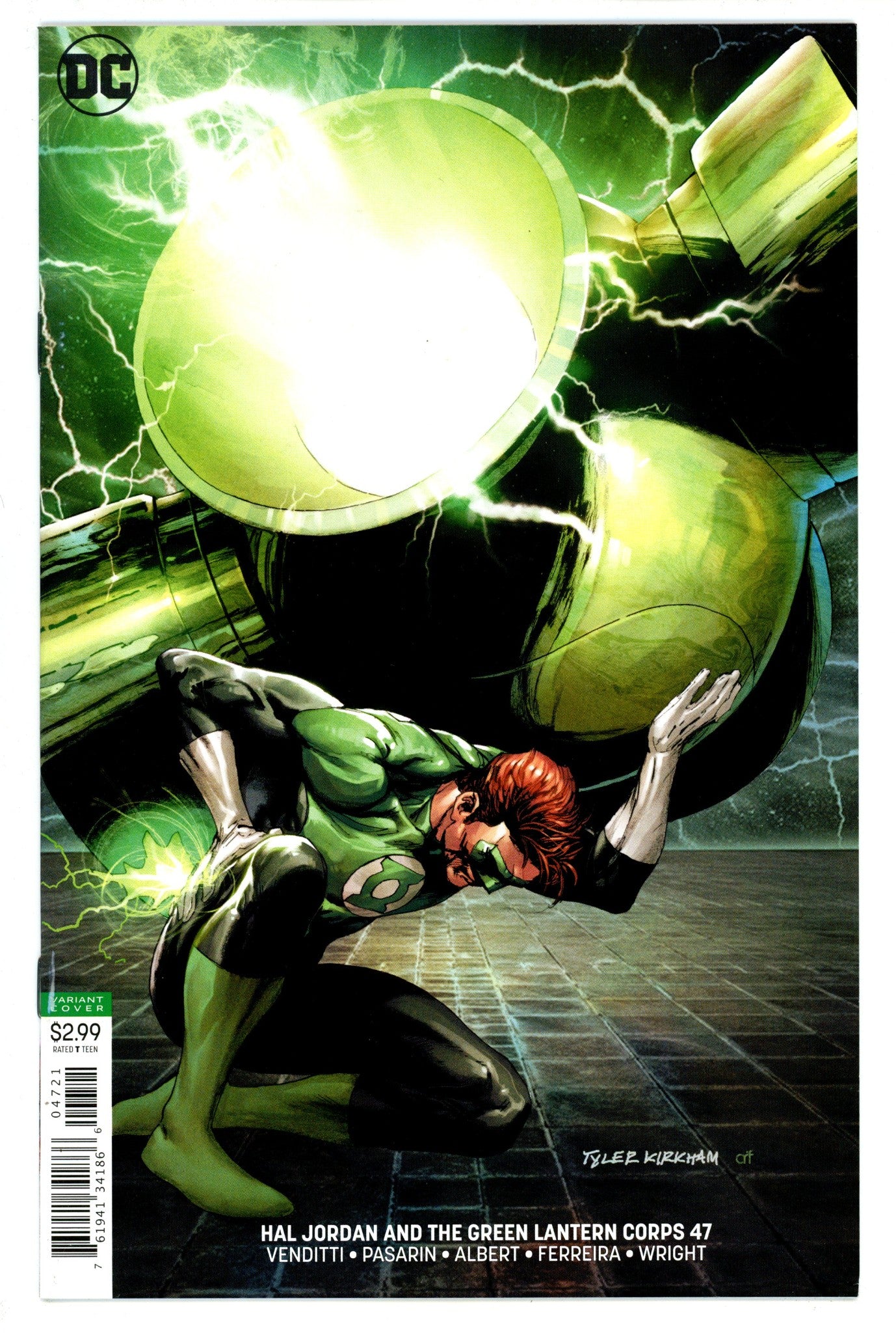 Hal Jordan and the Green Lantern Corps 47 High Grade (2018) Kirkham Variant 