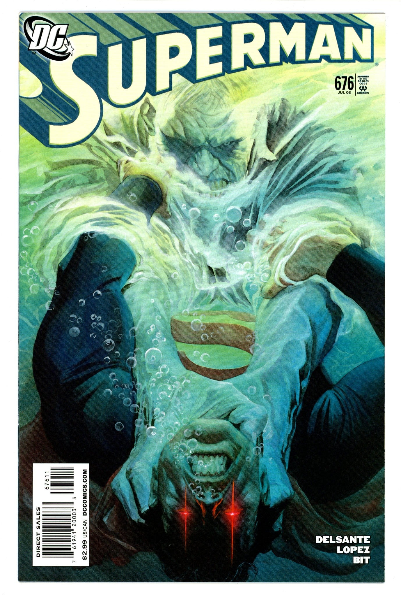 Superman Vol 1 676 High Grade (2008) 