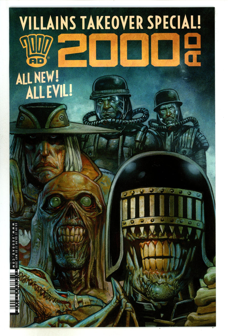 2000 AD Villains Takeover Special! [nn] Mid Grade (2019) 
