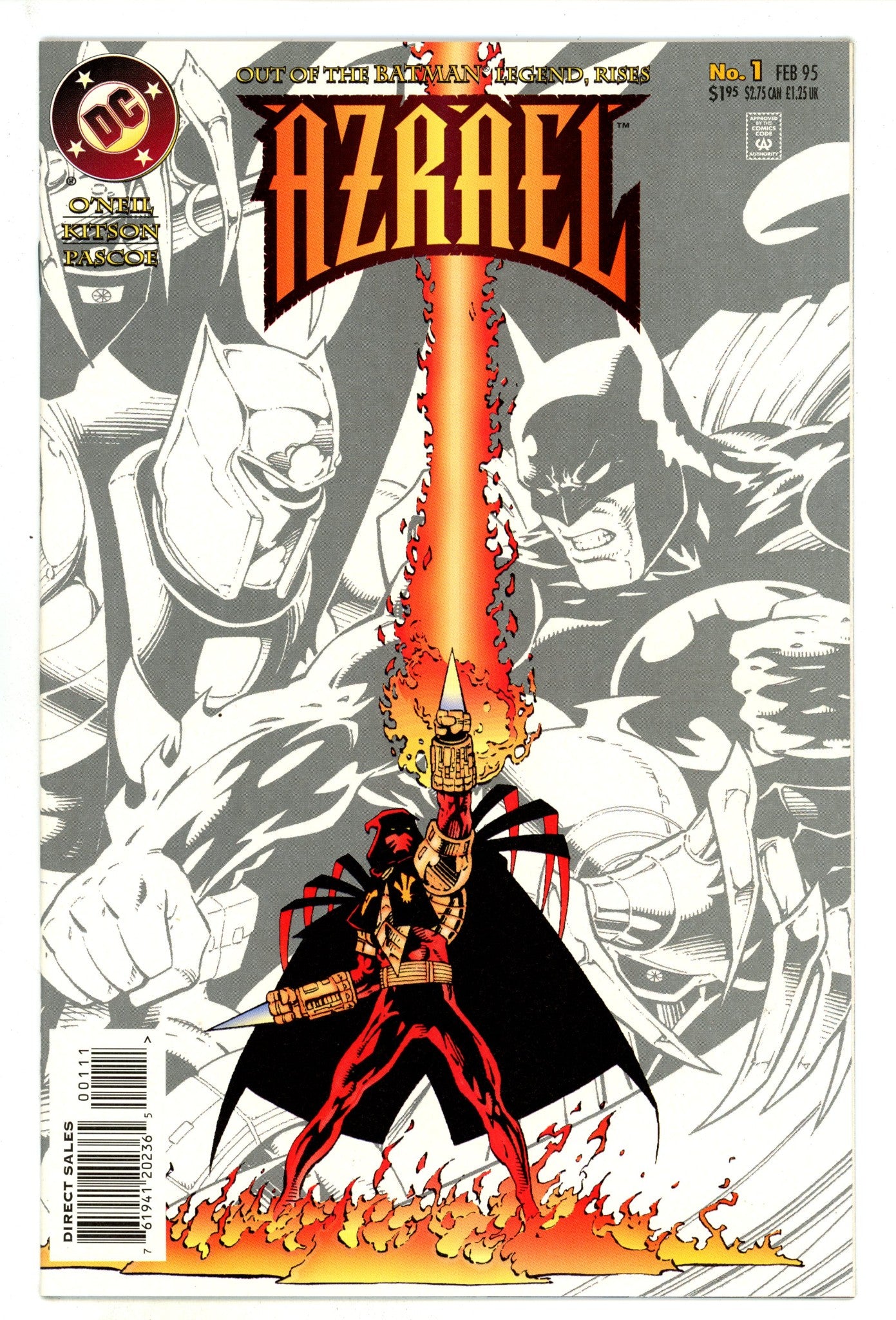 Azrael Vol 1 1 High Grade (1995) 