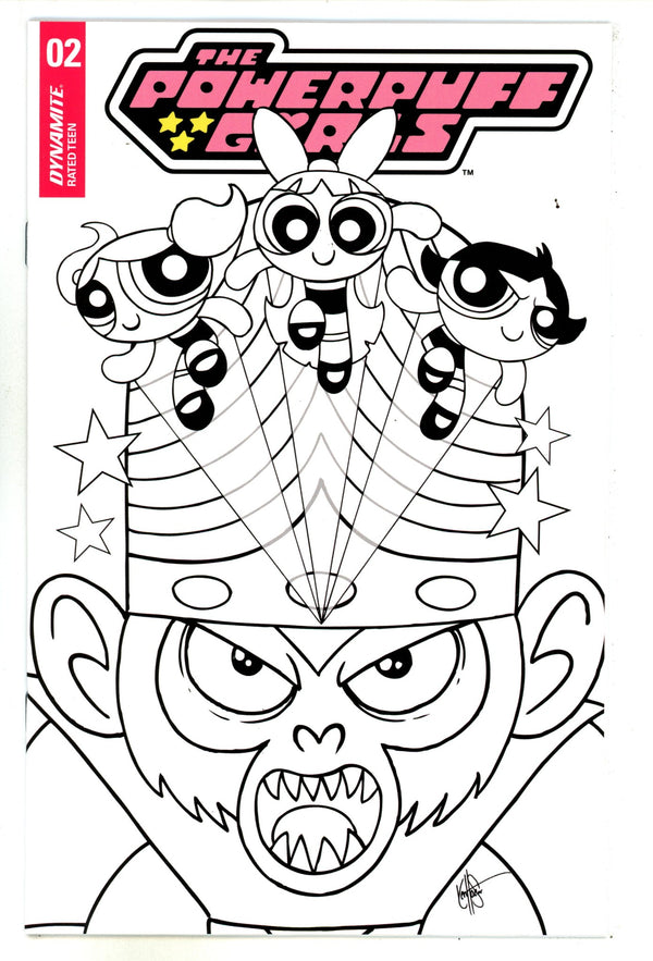 Powerpuff Girls 2 Haeser Line Art Incentive Variant (2024)