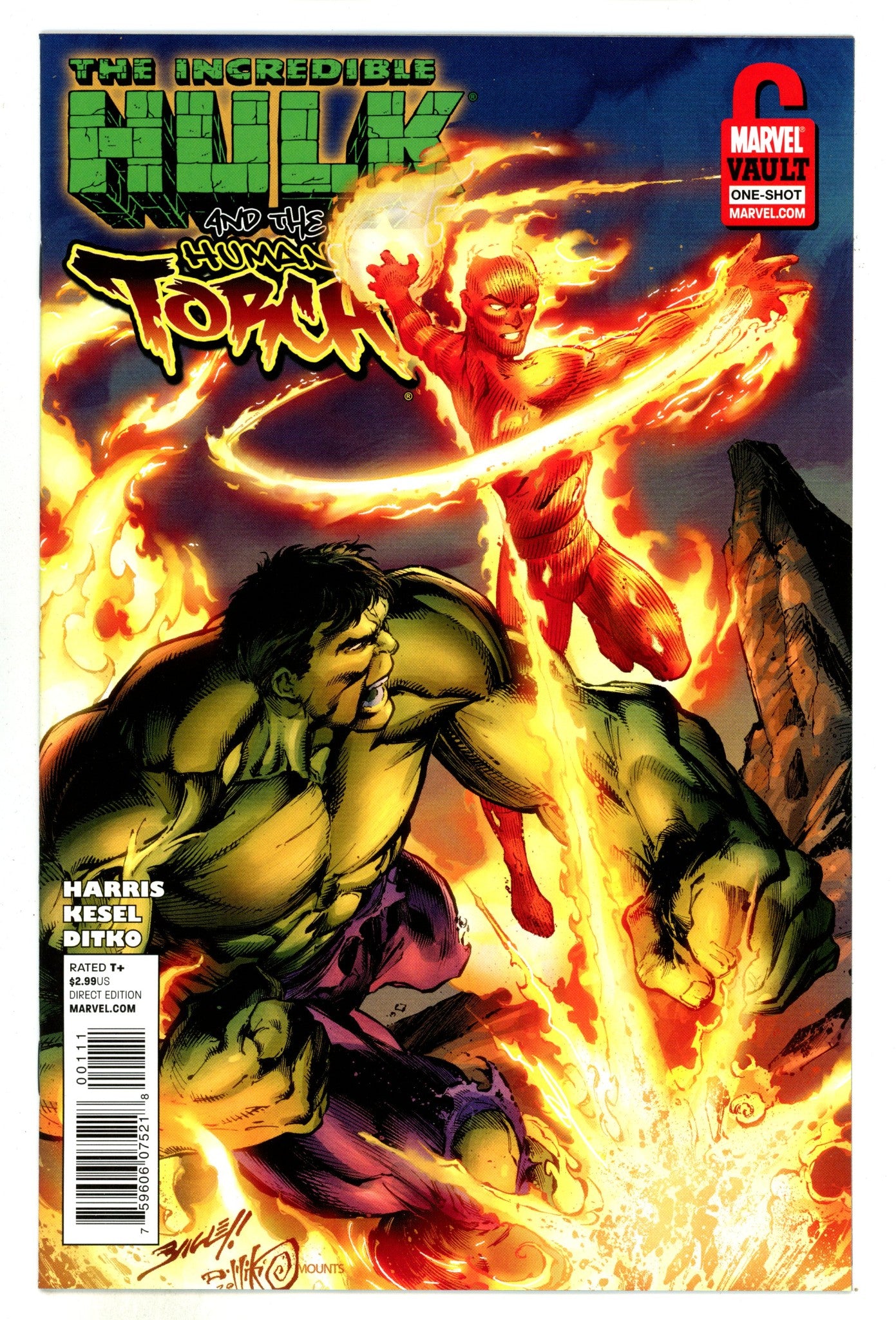 Incredible Hulk & the Human Torch: From the Marvel Vault 1 High Grade (2011) 