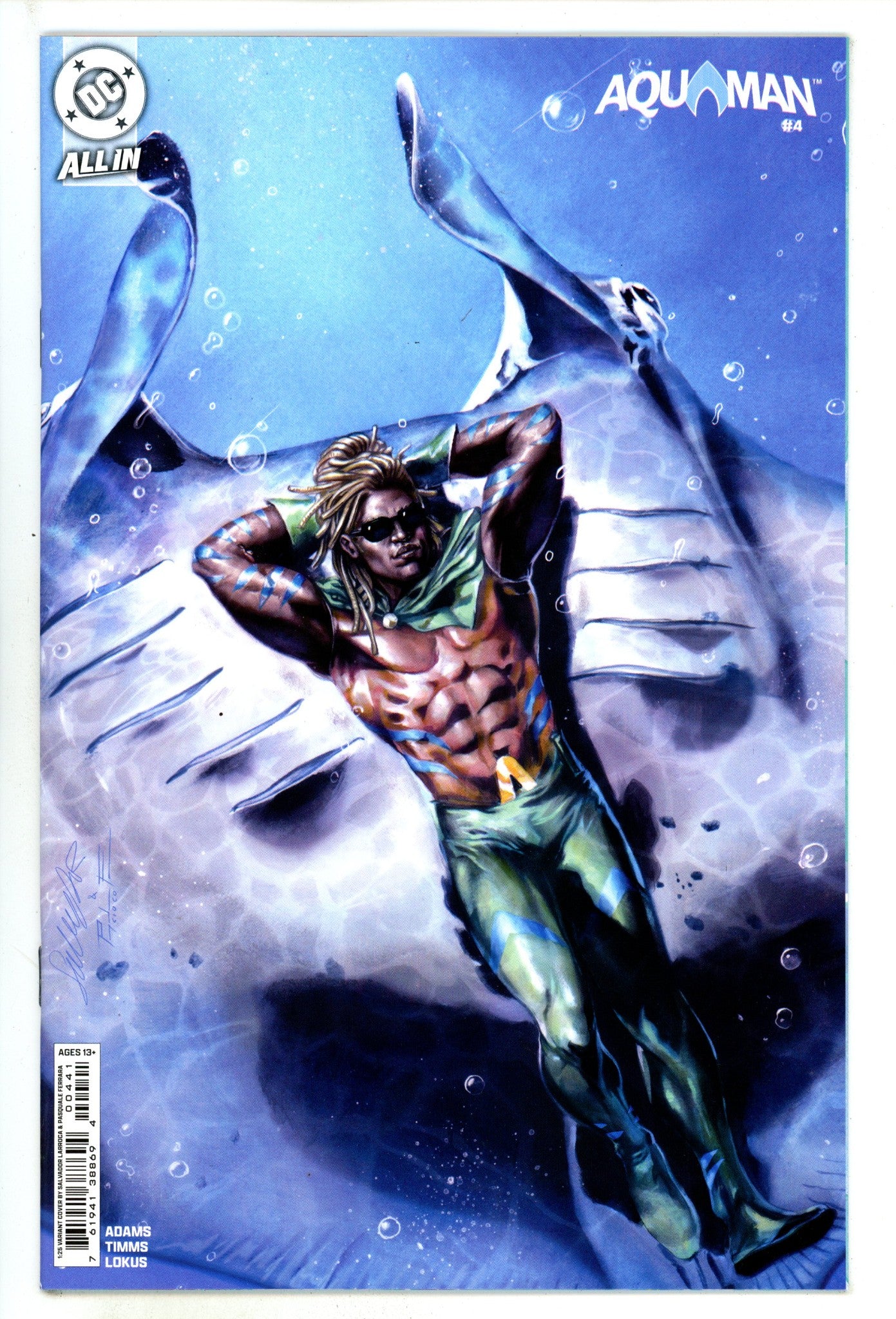 Aquaman Vol 9 4 NM- (9.2) (2025) Larroca Incentive Variant 