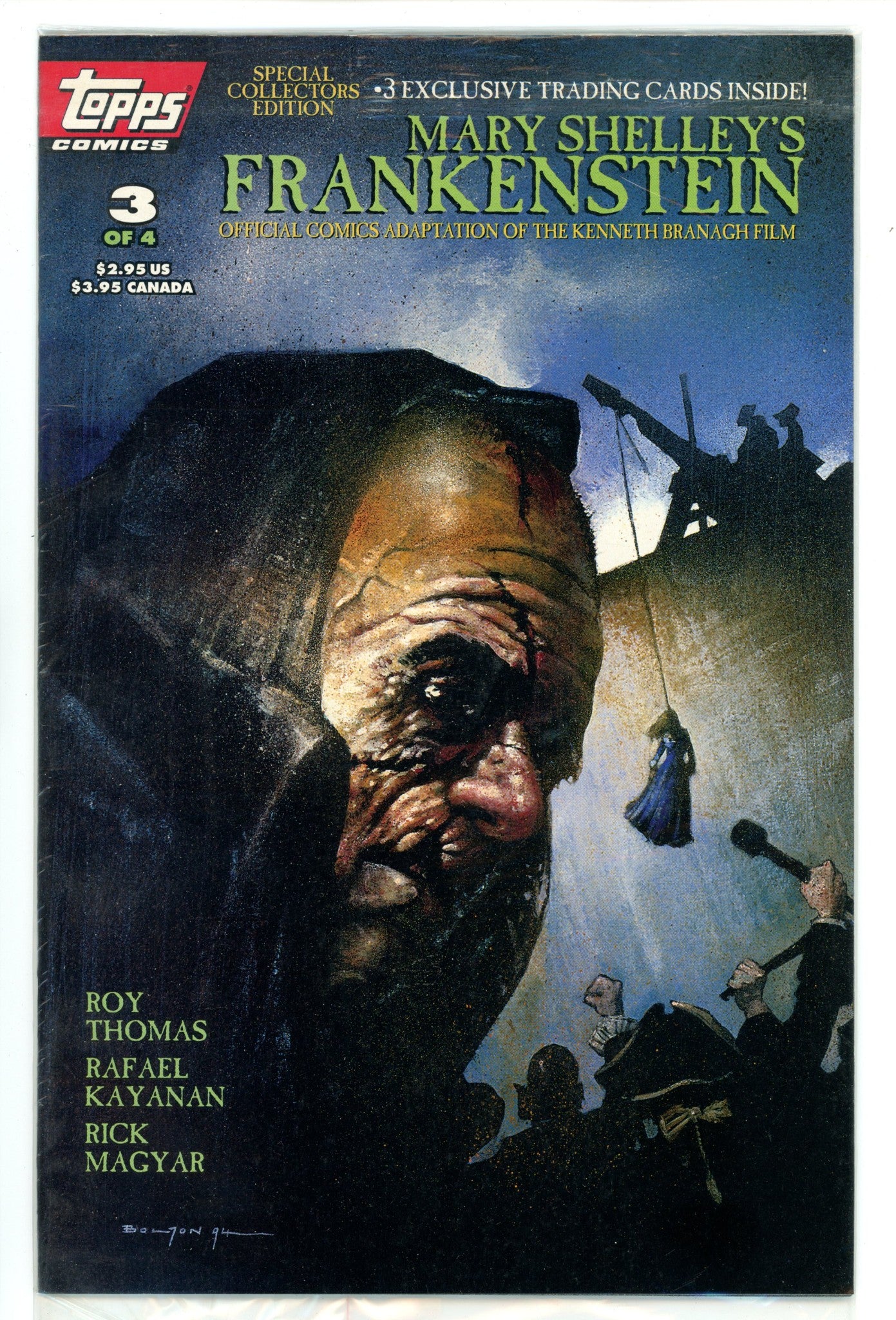 Mary Shelley's Frankenstein 3 New, Sealed (1994)