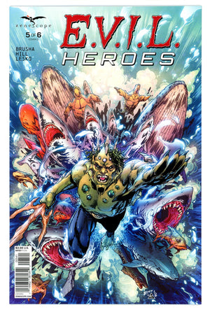 E.V.I.L. Heroes 5 High Grade (2017) Richardson Variant