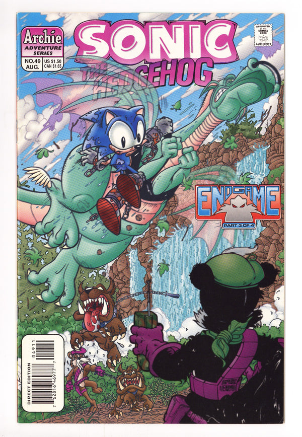 Sonic the Hedgehog Vol 2 49 VF+ (8.5) (1997)