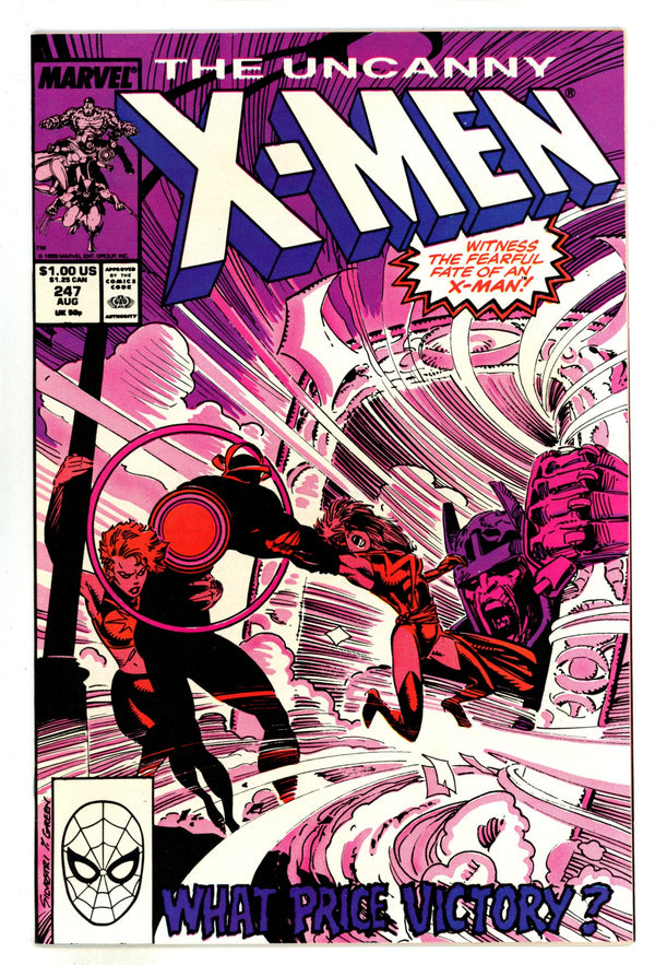The Uncanny X-Men Vol 1 247 High Grade (1989)