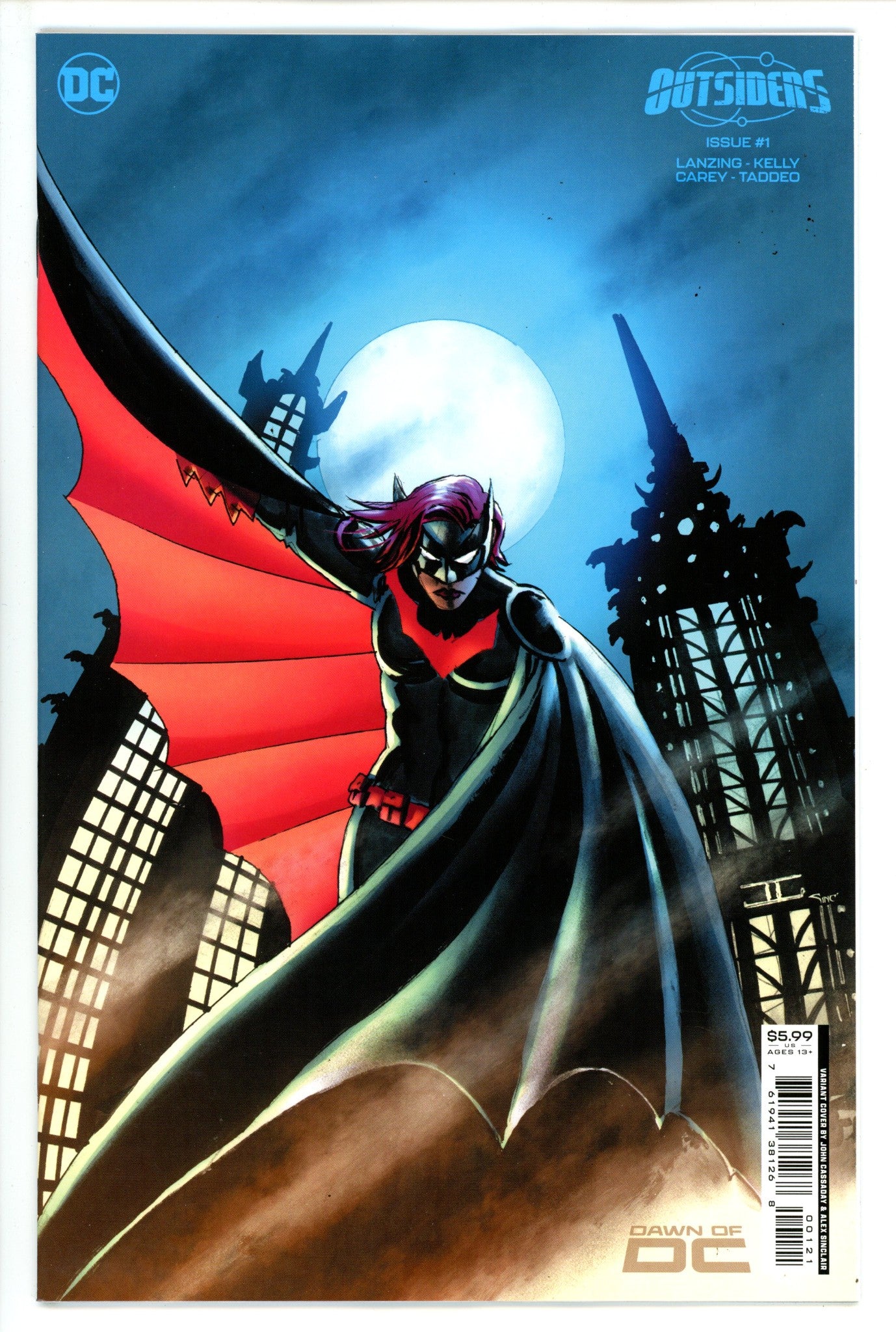 Outsiders 1 Cassaday Variant (2023)