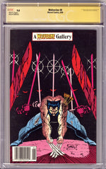 Wolverine Vol 2 8 Newsstand CGC 9.8 Signed Chris Claremont (1989) thumbnail