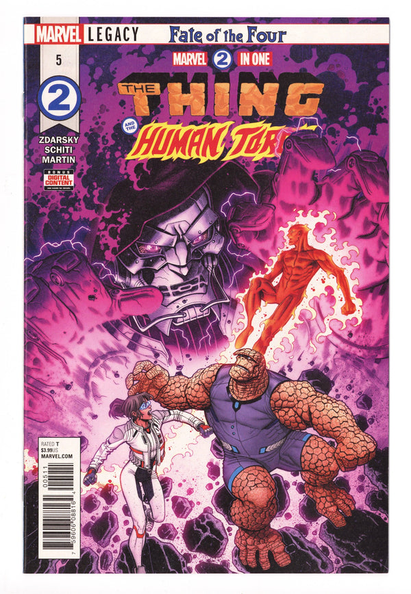 Marvel 2-in-One Vol 3 5 High Grade (2018)
