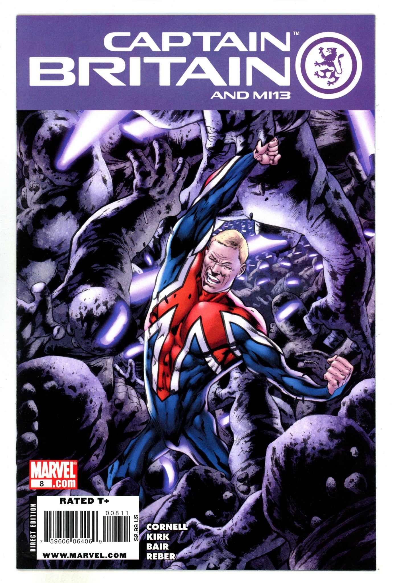Captain Britain and MI: 13 8 High Grade (2009) 