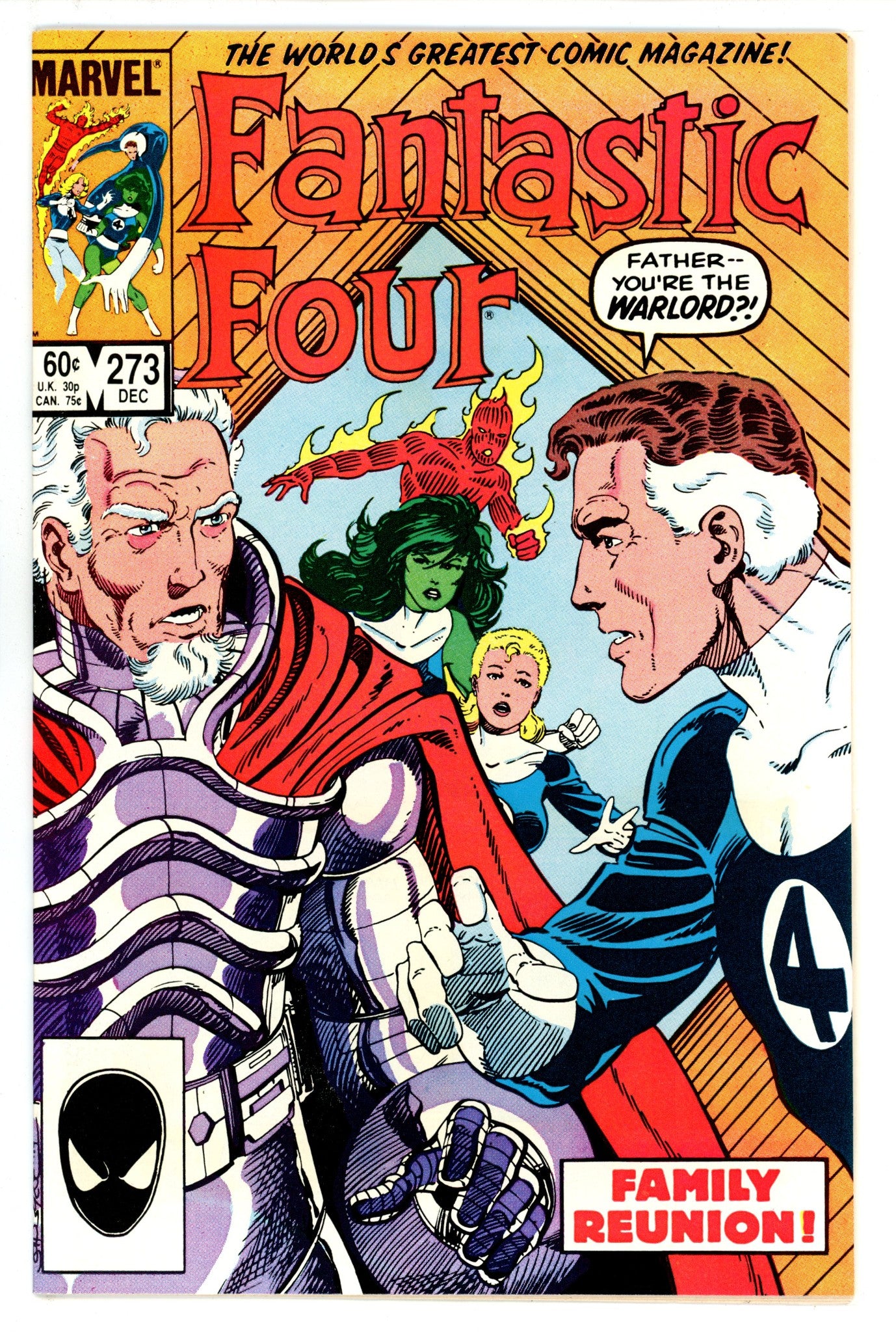 Fantastic Four Vol 1 273 VF (8.0) (1984) 