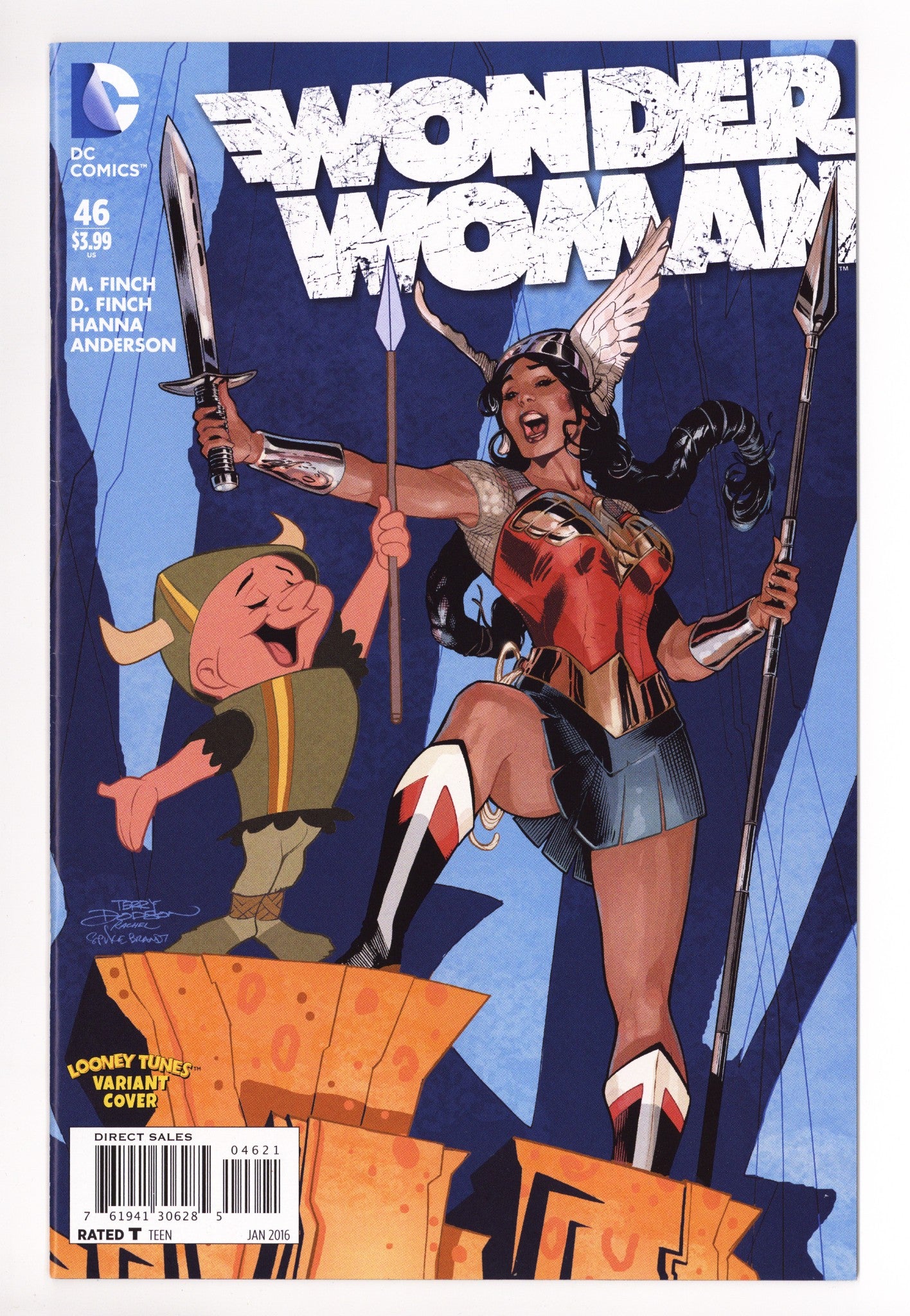 Wonder Woman Vol 4 46 High Grade (2016) Dodson Variant 