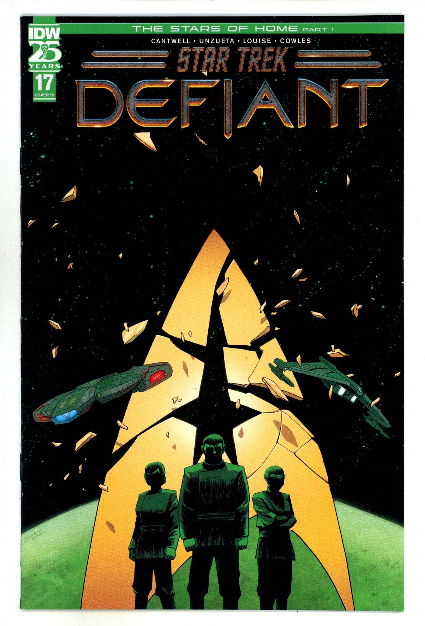 Star Trek: Defiant 17 NM- (9.2) (2024) Shalvey Incentive Variant 