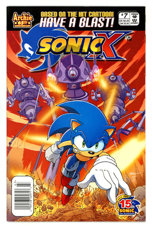 Sonic X 7 FN (6.0) (2006) Newsstand