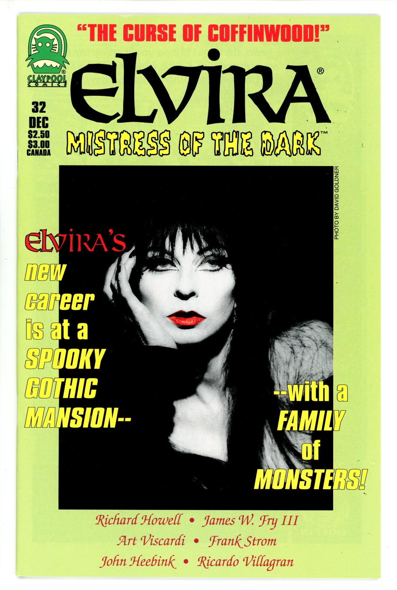 Elvira Mistress of the Dark 32 VF+ (1995)