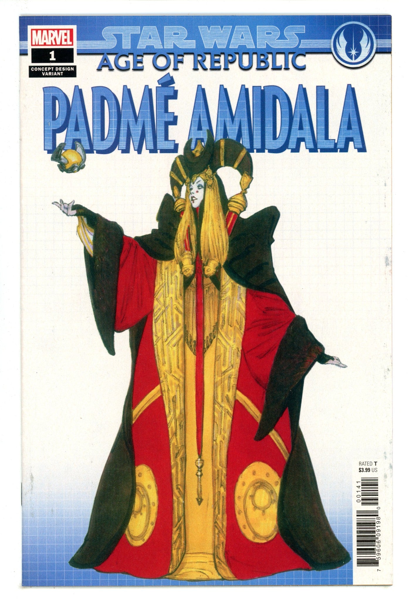 Star Wars: Age of Republic - Padme Amidala 1 High Grade (2019) McCaig Design Variant 