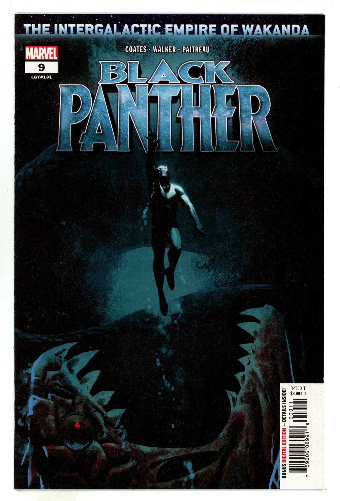 Black Panther Vol 7 9 (181) High Grade (2019) 