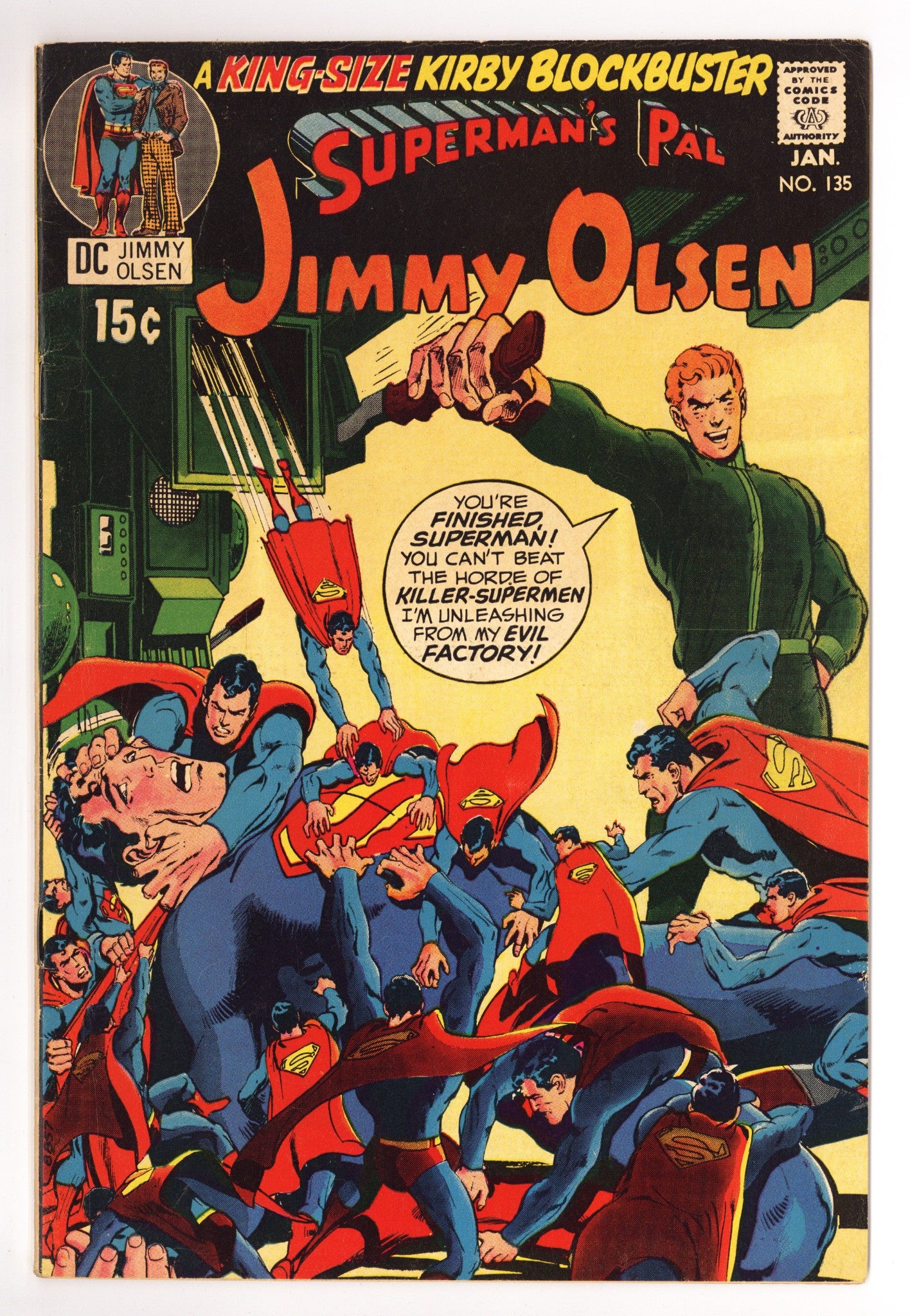 Superman's Pal, Jimmy Olsen 135 FN (6.0) (1971) 